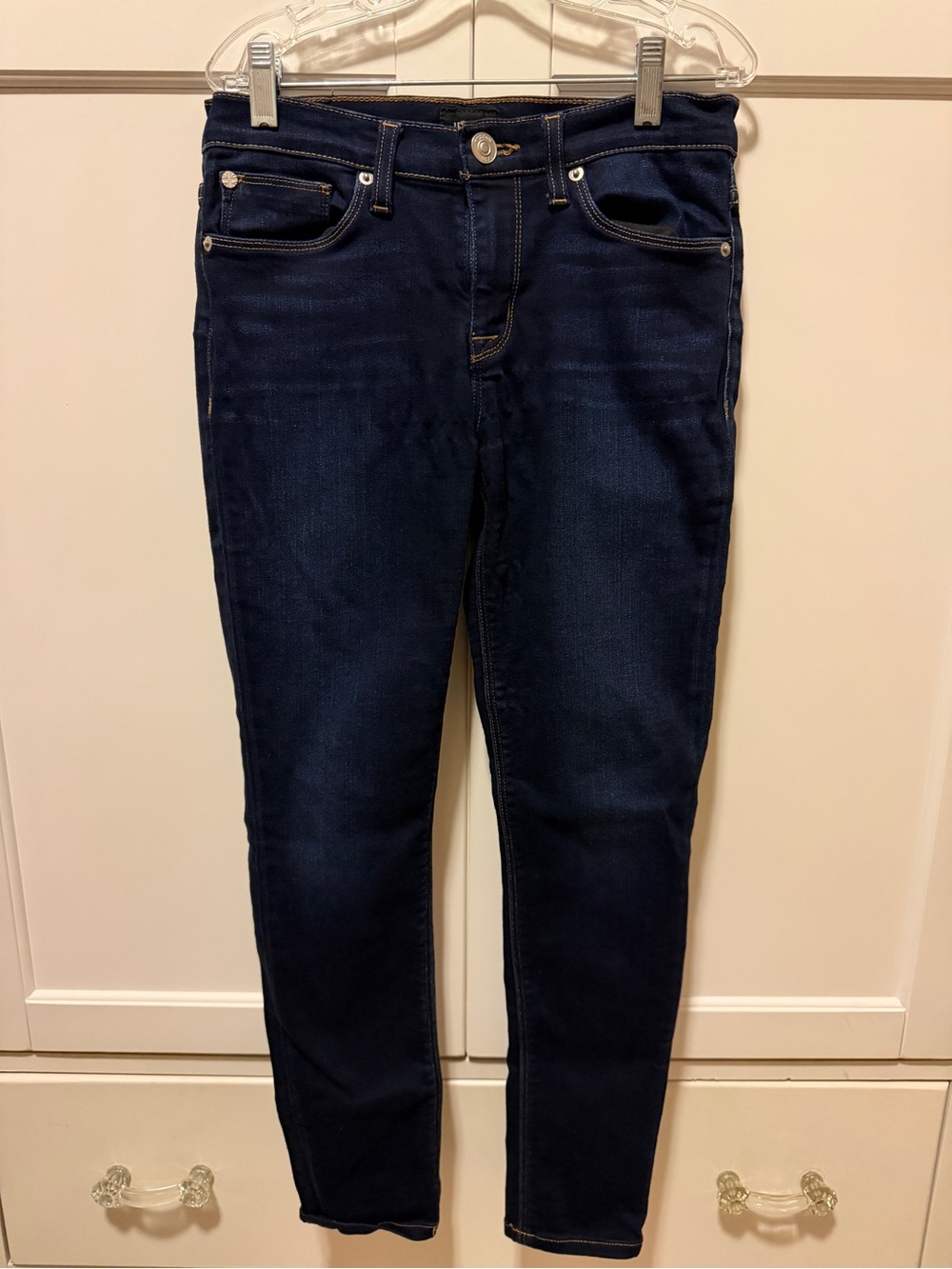 Hudson Nico Midrise Ankle Jeans-Deep Indigo 26